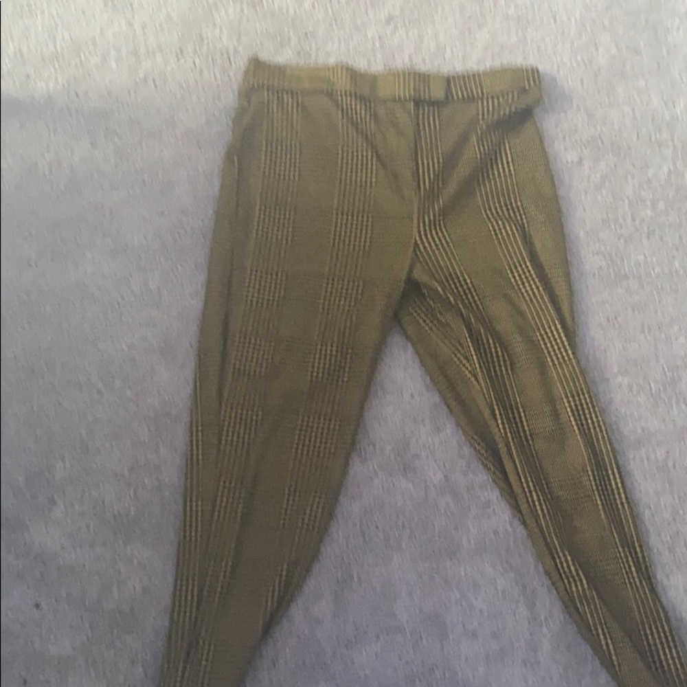 Yellow dress pants